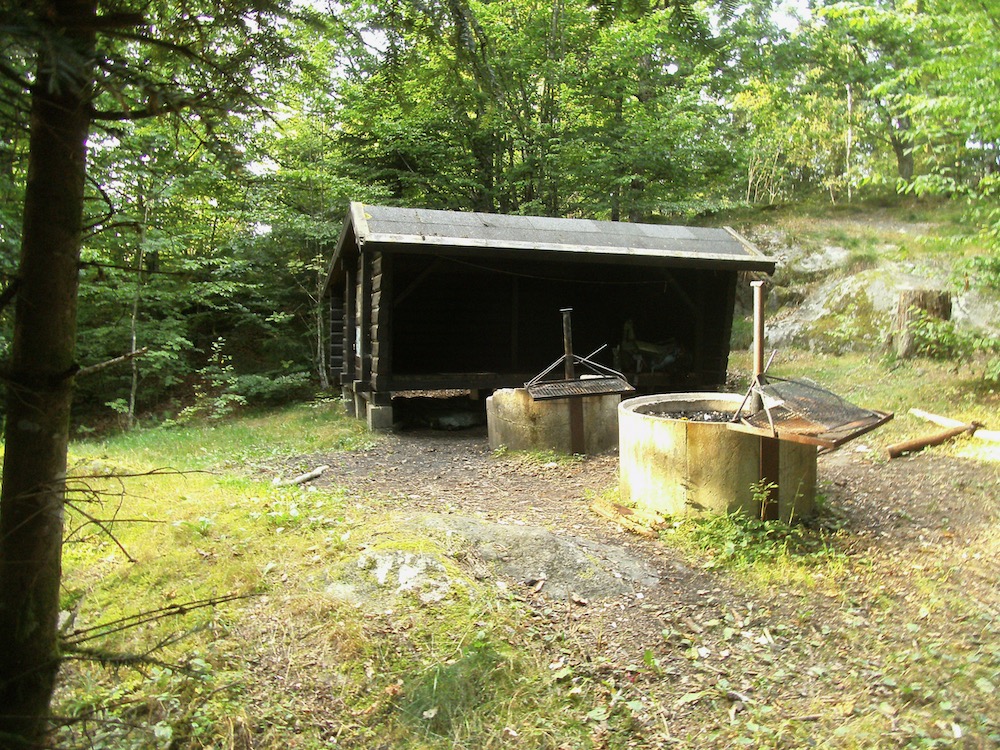 Schuilhut bij Trollabackarna