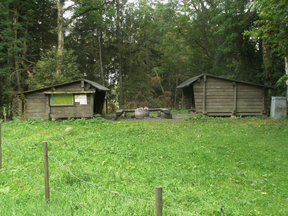 Schuilhutten bij Koarp