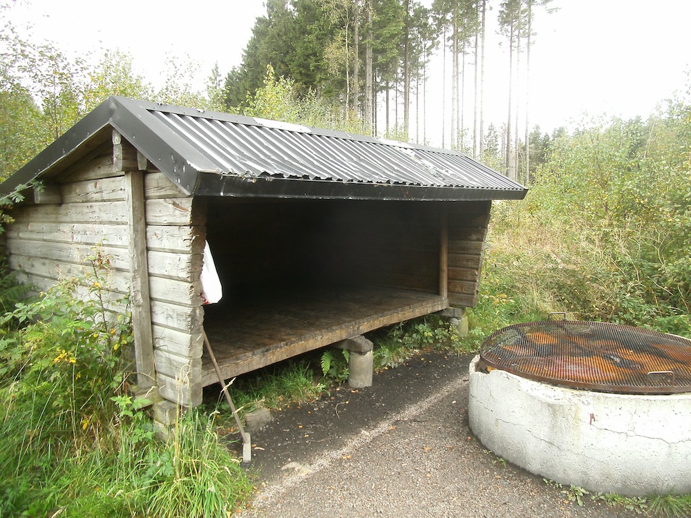 Schuilhut bij Brammarp